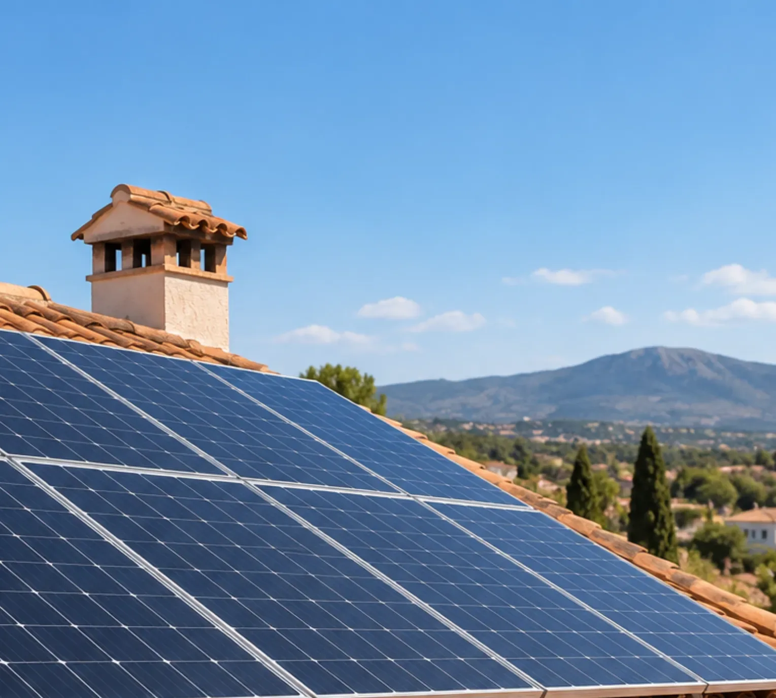 Instalación de placas solares de R Burgos